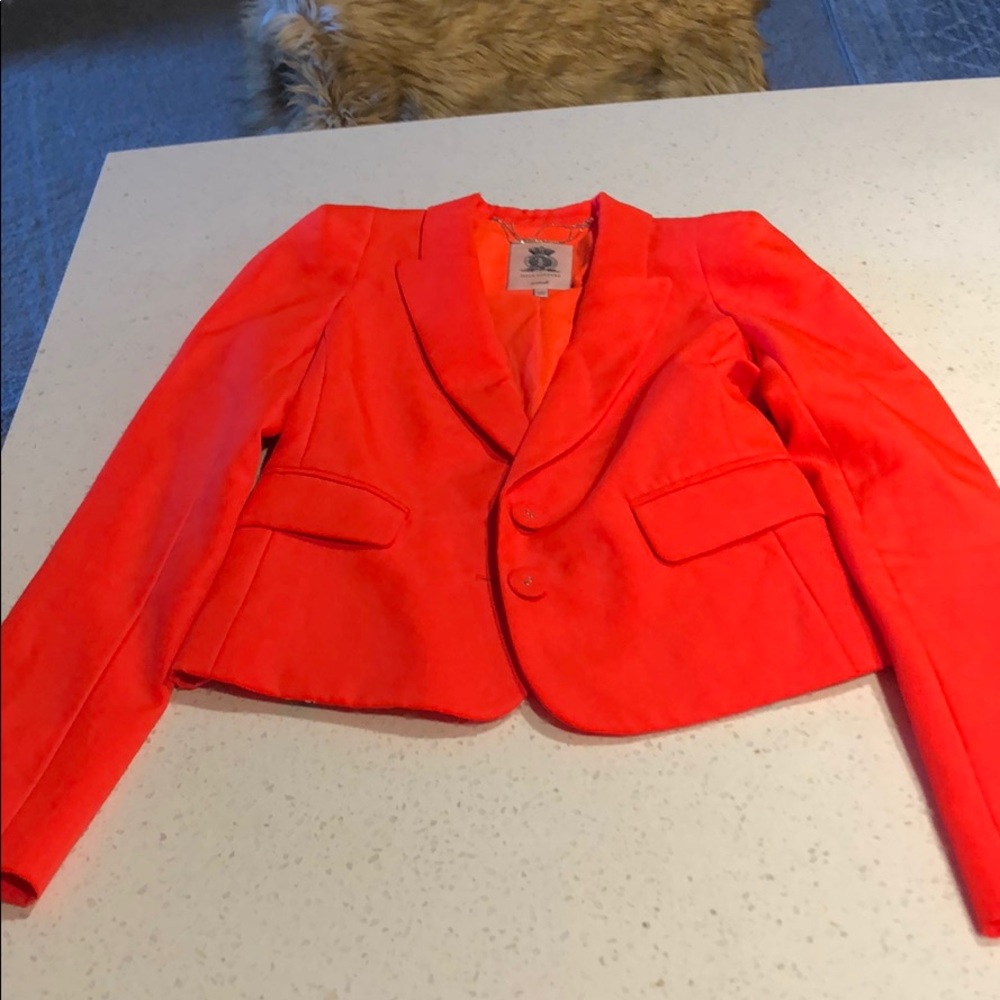 Orange Blazer